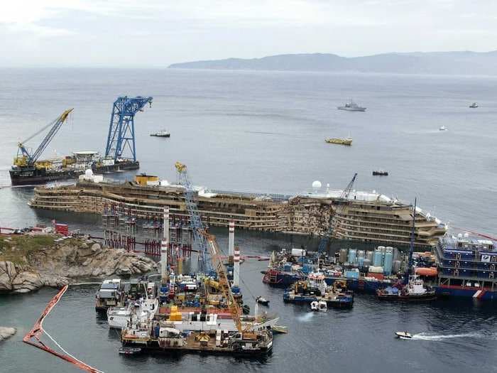 It Will Take Years To Finish Dealing With The Wrecked Costa Concordia