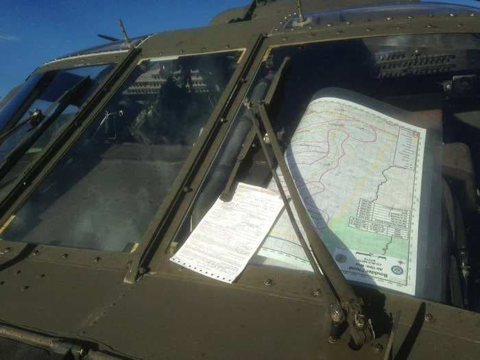 Blackhawk Pilot Gets A Parking Ticket [PHOTO]