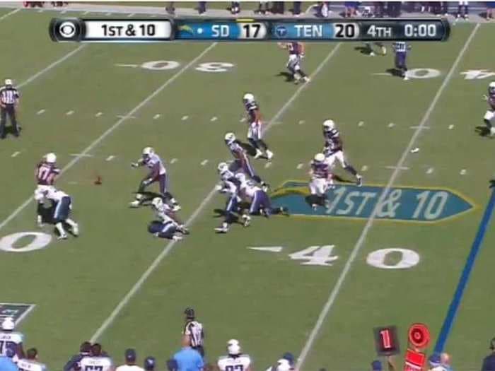 San Diego Chargers Attempt A Comical Series Of Lateral Passes With No Time On The Clock