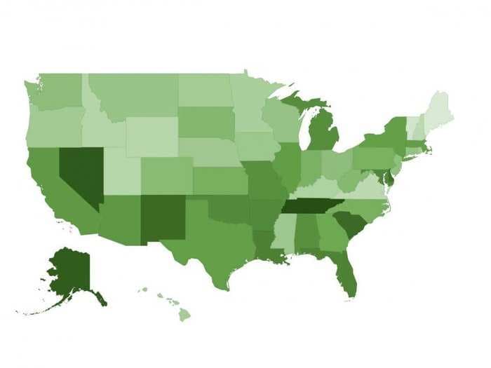 9 Maps That Show How Americans Commit Crime