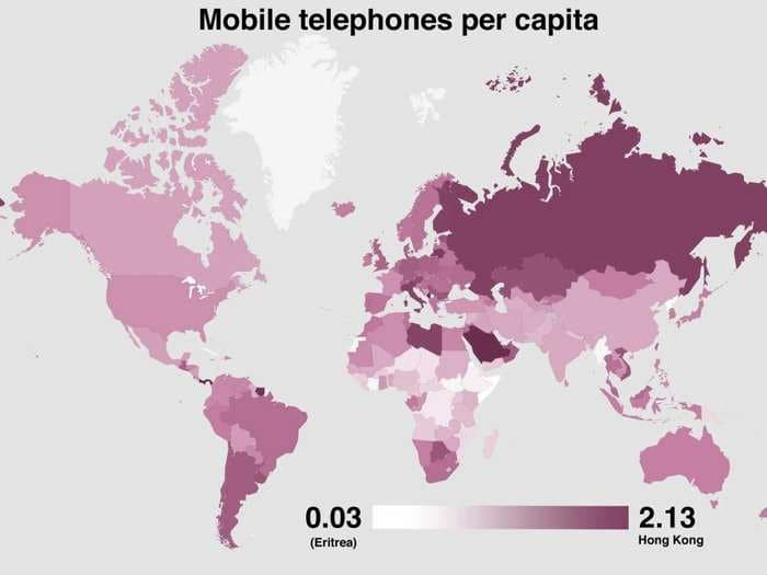 The Global Economy In 17 Beautiful Maps