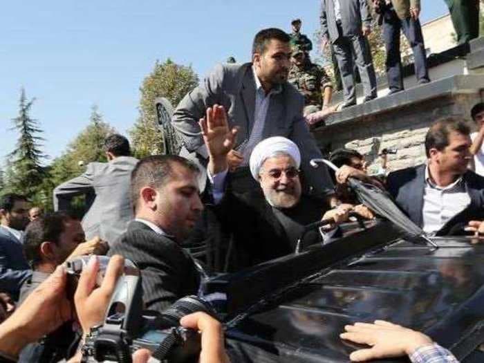 Shoe Thrown At Rouhani As He Returns To Iran After Historic Phone Call With Obama