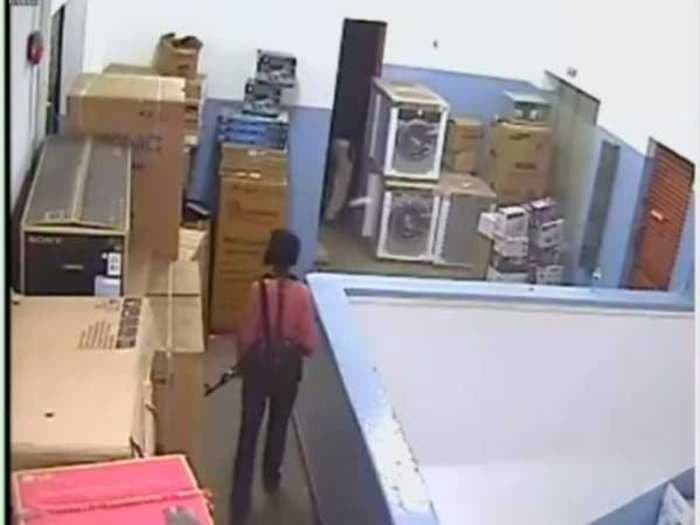 Security Cam Footage Shows Gunmen During Nairobi Mall Attack