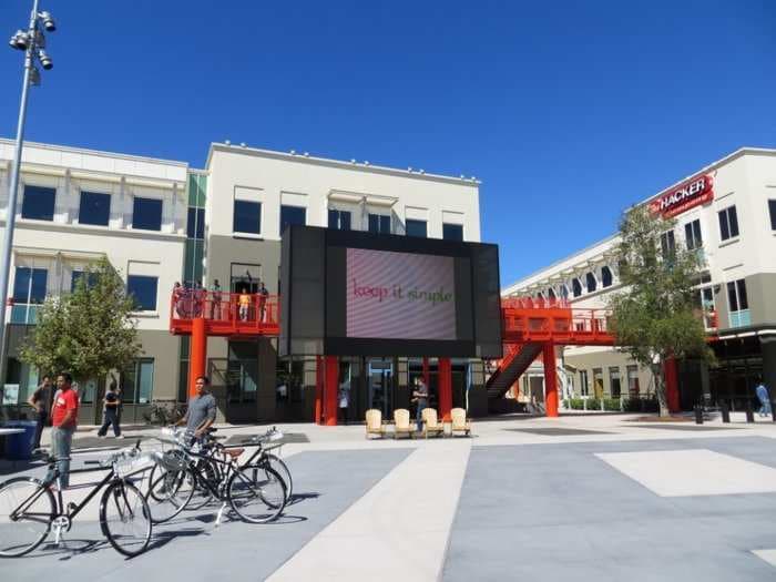 A Tour Of Facebook's Disneyland-Inspired Campus Where The Shops And Restaurants Are Free