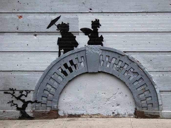 Banksy Taunts Cops After Mayor Bloomberg Calls Him A 'Vandal'