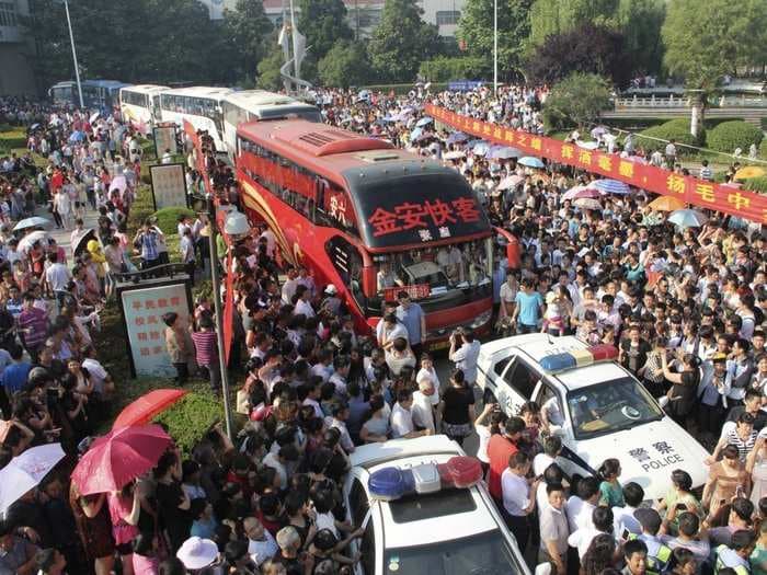 A Small Town Has Become A Studying 'Factory' For China's Impossible College Entrance Exam