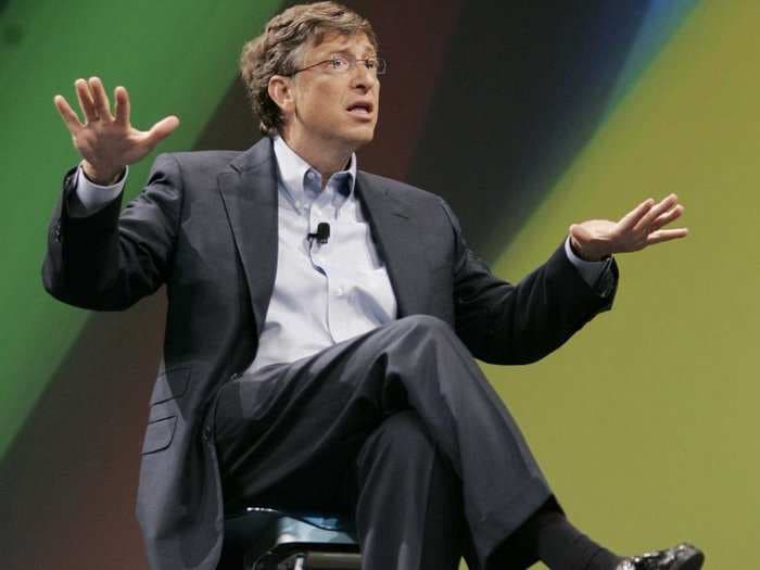 Bill Gates Rocks Back And Forth In His Chair When He's Thinking