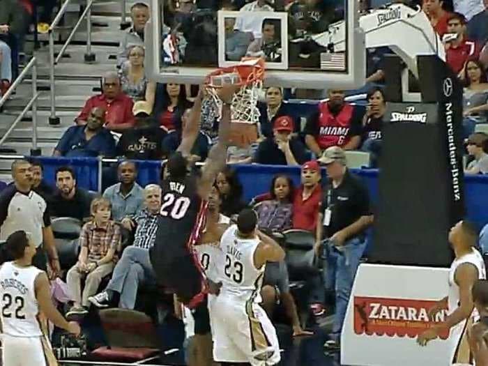 Infamous NBA Draft Bust Greg Oden Dunks In His First Game Since 2009