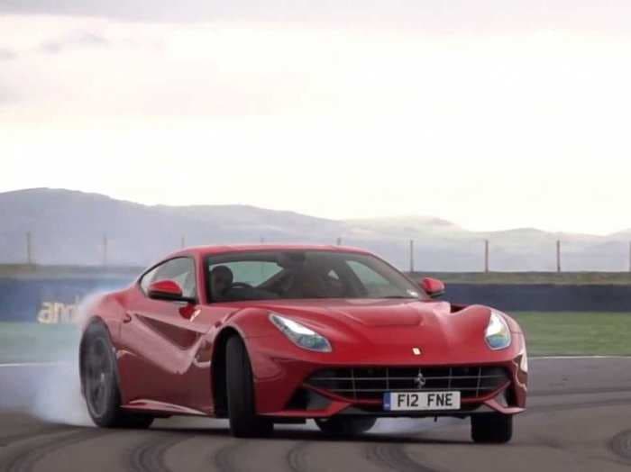 Watch A $330,000 Ferrari Eviscerate 5 Sets Of Tires On The Track