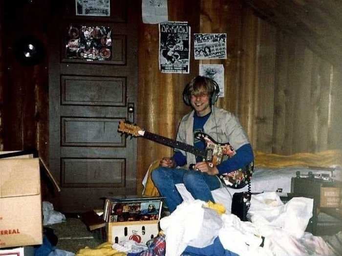 Take A Peek Inside Kurt Cobain's Childhood Home, Which Looks Just Like It Did When He Lived There