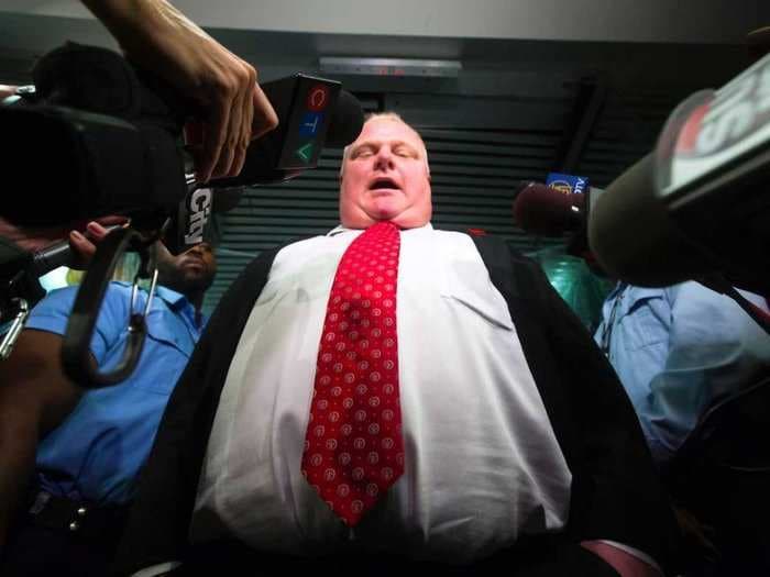 Toronto Mayor Rob Ford Is Going To Give A Public Statement Any Minute Now