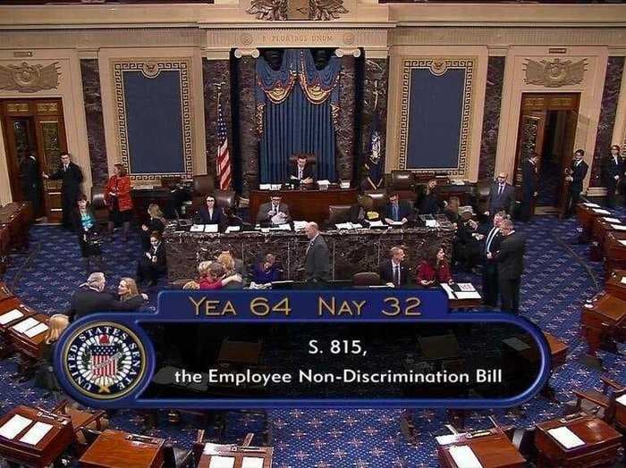 'Historic' Gay Rights Legislation Has Passed The Senate, But It Might Be Dead In The House