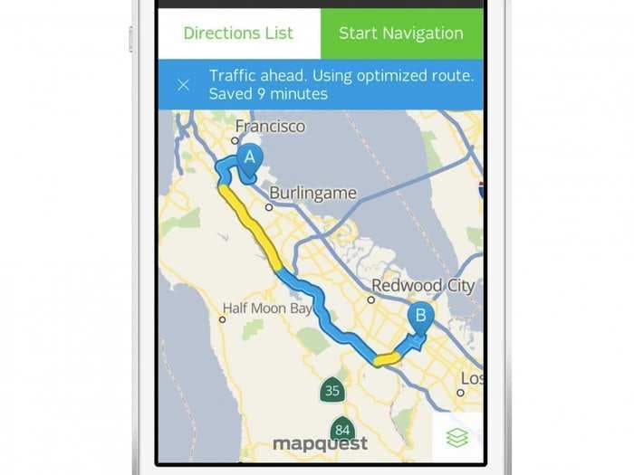 Prepare To Be Blown Away By MapQuest's New App