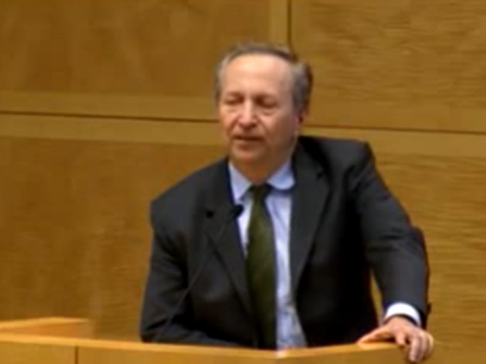 Larry Summers Gave An Amazing Speech Explaining The Fundamental Economic Problem Of Our Time