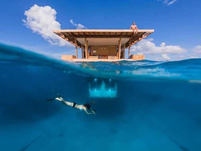 Step Inside Africa's First Underwater Hotel Room 