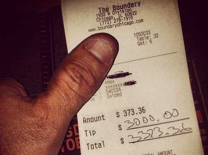 A Mysterious Tipper Is Leaving Thousands Of Dollars At Restaurants Across The U.S. 