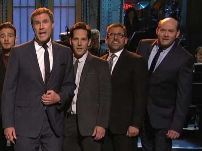 Will Ferrell And The 'Anchorman 2' Crew Hijacked 'SNL' To Sing 'Afternoon Delight'