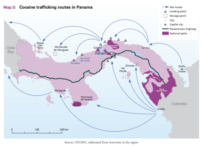 These UN Maps Show How Cocaine Flows Through Latin America
