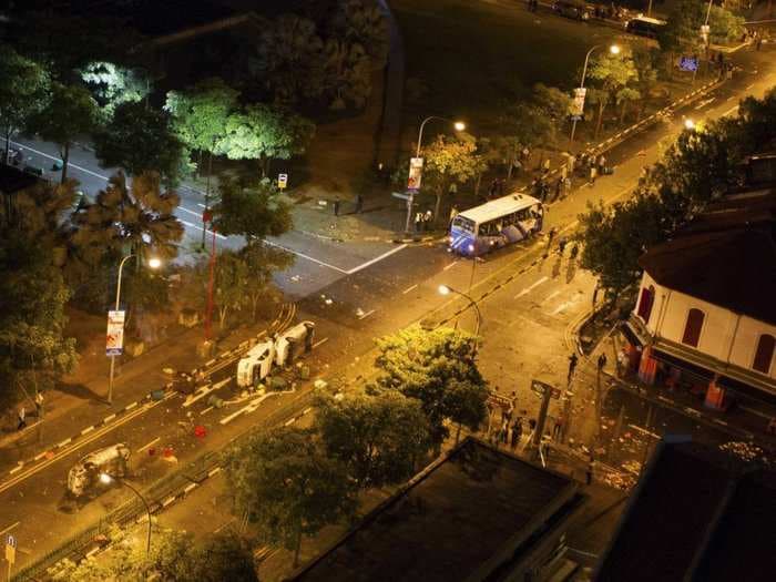 Nearly Unbelievable: A Full-Scale Riot In Obedient Singapore