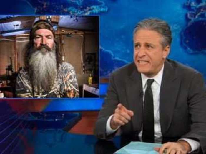 Jon Stewart And Stephen Colbert Mock 'Duck Dynasty' Controversy