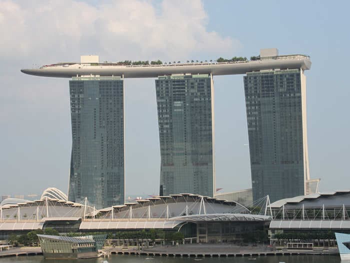 See What It's Like To Lounge By An Infinity Pool 57 Stories Above Singapore