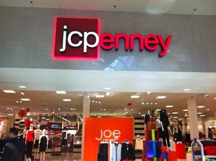 JC Penney Shares Are Getting Slammed