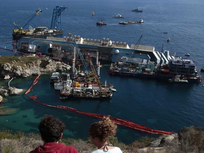 The Wrecked Costa Concordia Will Finally Be Towed Away And Dismantled This Summer