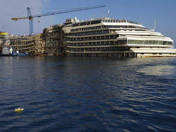 Two Years Ago The Costa Concordia Capsized Off The Coast Of Italy - Here's What It Looks Like Now