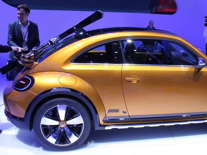 VW's Latest Concept Car Is A Beetle That's Made For Skiing