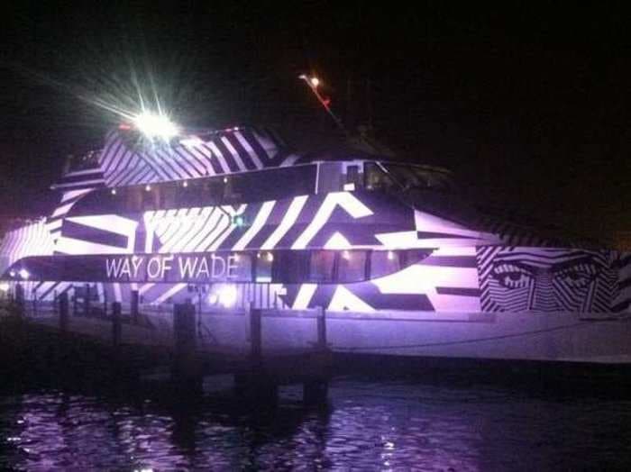 Dwyane Wade Threw A Ridiculously Extravagant Birthday Party On A Custom Yacht