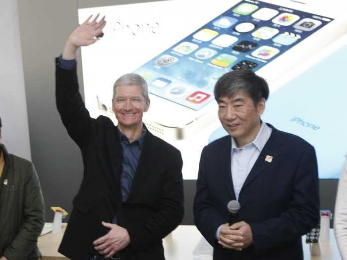 Tim Cook Is In Beijing For The iPhone's China Mobile Launch - One Of The Most Important Deals In Apple's History