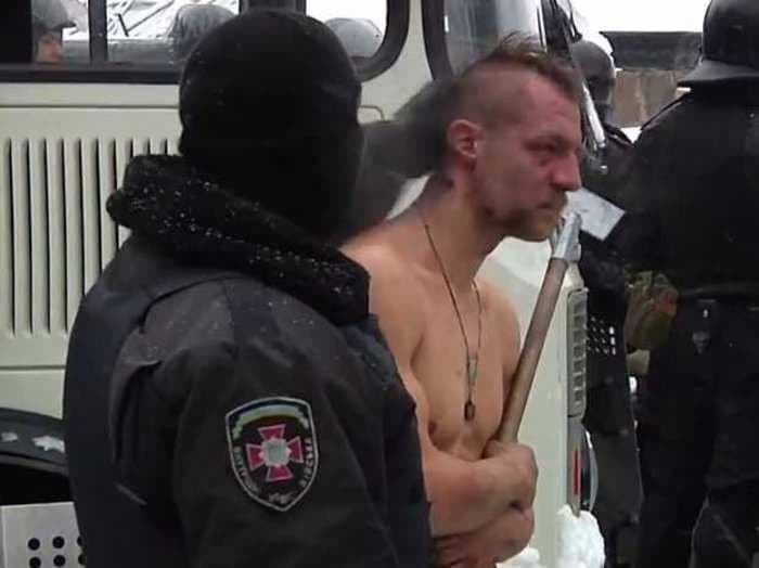 Ukrainian Government Apologizes After Video Of Humiliated Naked Protester Spreads Online