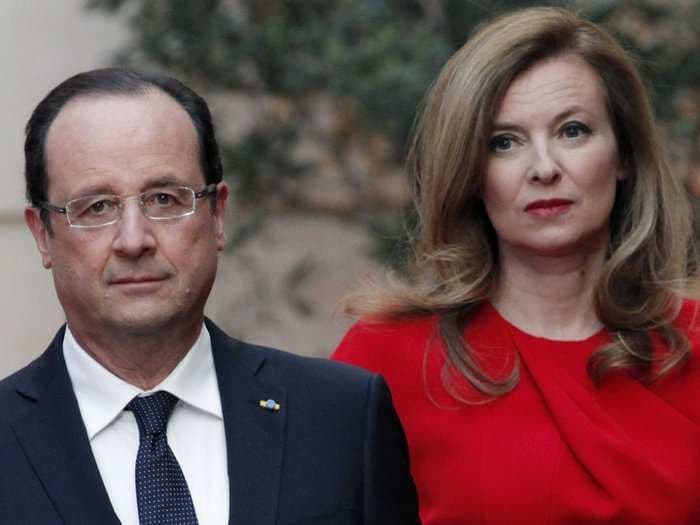 French President Francois Hollande Splits From His Partner