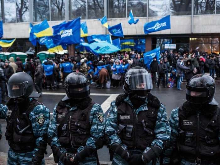 The Berkut: The Special Operations Force Responsible For Kiev's Most Violent Crackdowns