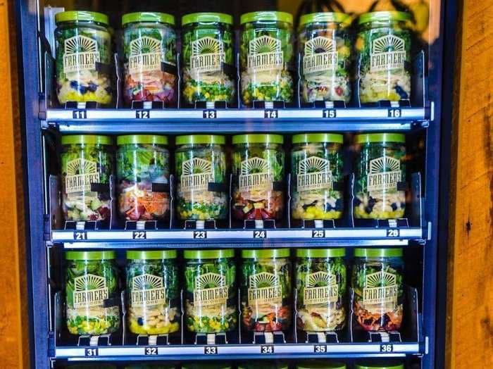 This Vending Machine Dishes Out Fresh Fruits And Veggies Instead Of Junk Food