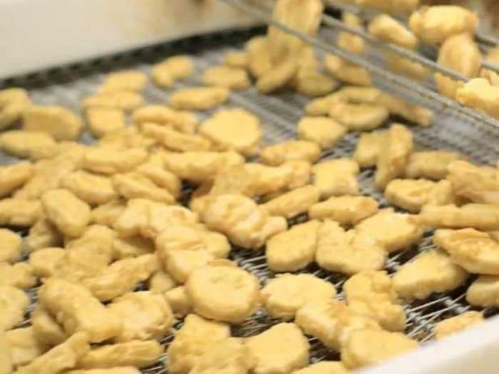 Why McDonald's Chicken McNuggets Only Come In Four Shapes