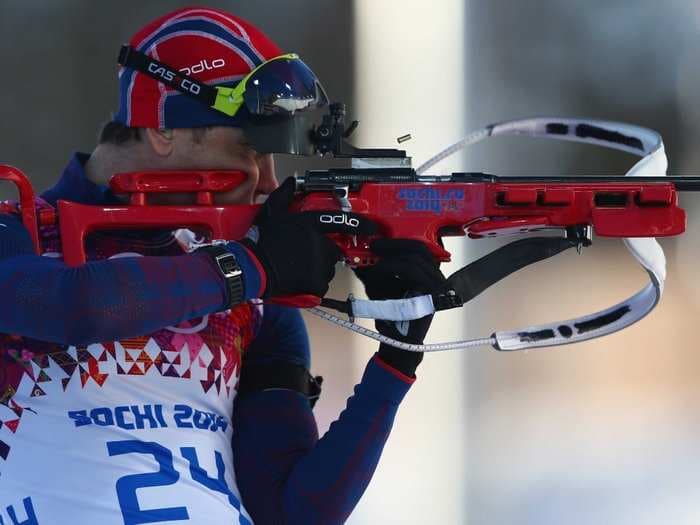 There Is Actually A Logical Explanation For Why Olympic Biathlon Involves Cross-Country Skiing With Rifles