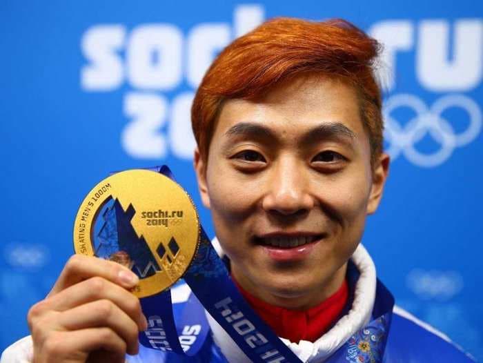 Korean Speed Skating Star Wins Gold Medal After Changing His Name And Moving To Russia