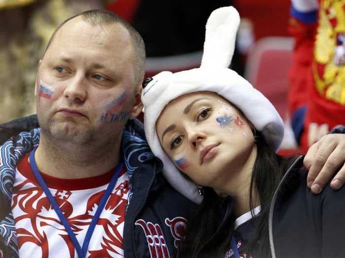 The 8 Saddest Photos From Russia's Olympic Hockey Disaster