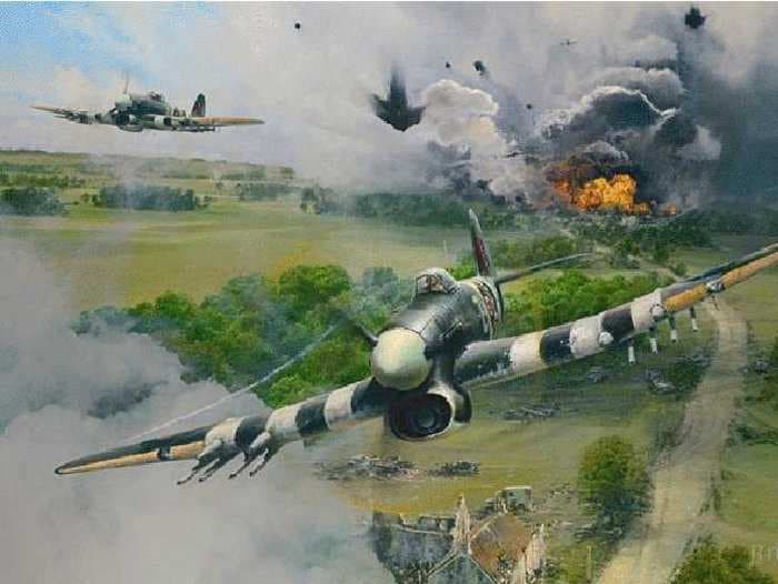 Stunning Combat Artwork Reveals WWII Fighting That Will Never Be Seen Again 