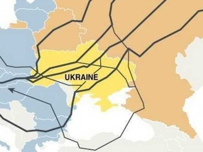 This Is The Gas Pipeline Map That Shows Why The Crisis In Ukraine Affects All Of Europe