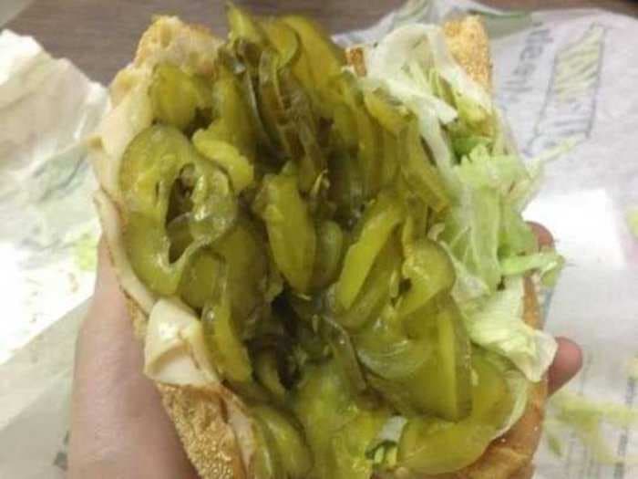 The 11 Grossest Sandwich Combinations That Have Been Ordered At Subway