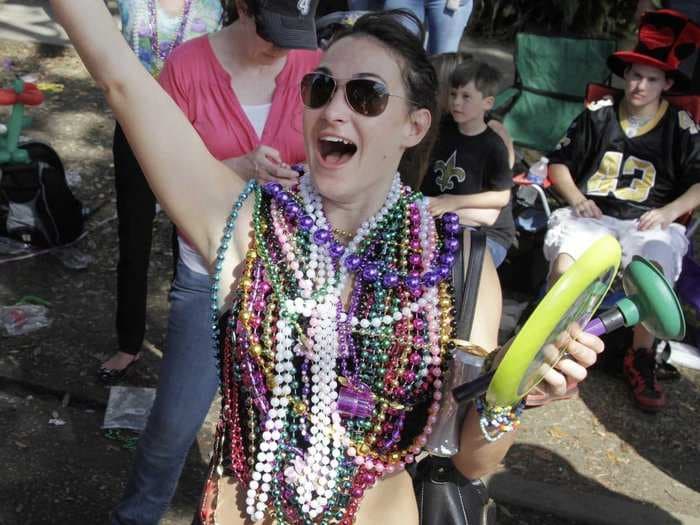 Mardi Gras 2014: 18 Photos From The Wildest Outdoor Party In The US