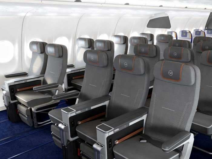 Lufthansa's New 'Premium Economy' Class Comes With Tons Of Leg Room And Porcelain Plates