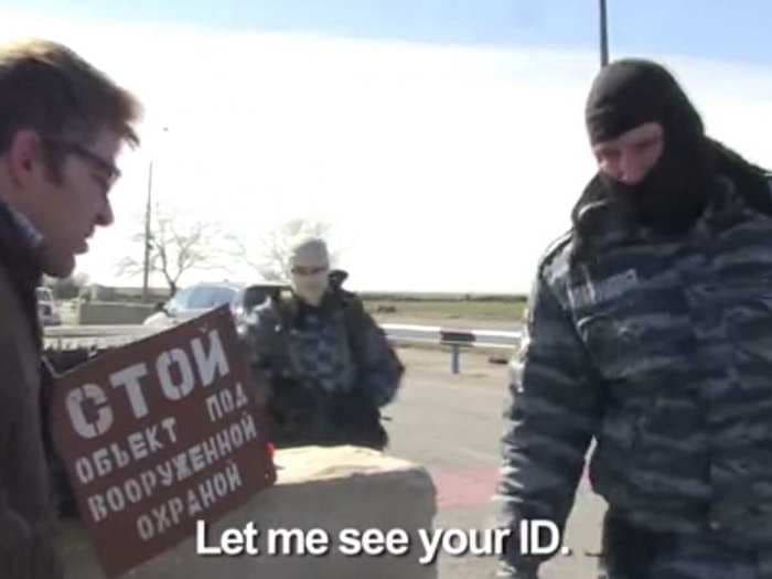 "I'll Shoot To Kill!": Vice Reporter Near Crimea Threatened By Pro-Russian Ukrainian Riot Police 