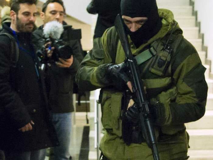 Gunmen Stormed A Crimea Hotel Full of Reporters On Saturday [PHOTOS]