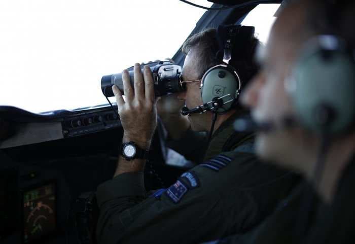 Objects Bearing Colors Of Missing Plane Seen In New Search Zone