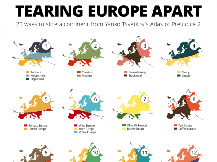 Here Are 20 Other Ways Europe Can Be Sliced Up