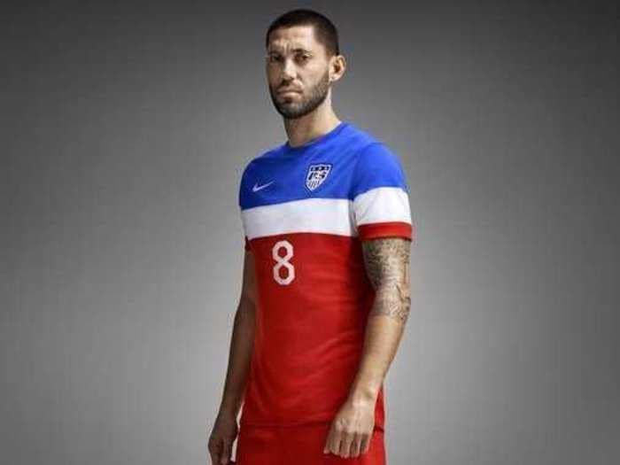 Nike Unveiled The US Soccer Team's Away Jersey For The World Cup, And People Think It Looks Like A Popsicle