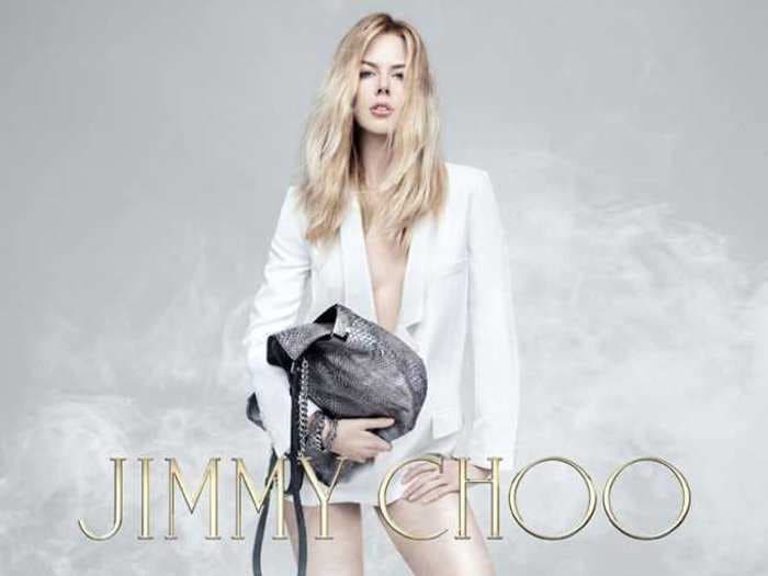 Nicole Kidman Is Barely Recognizable In This Heavily Photoshopped Jimmy Choo Ad